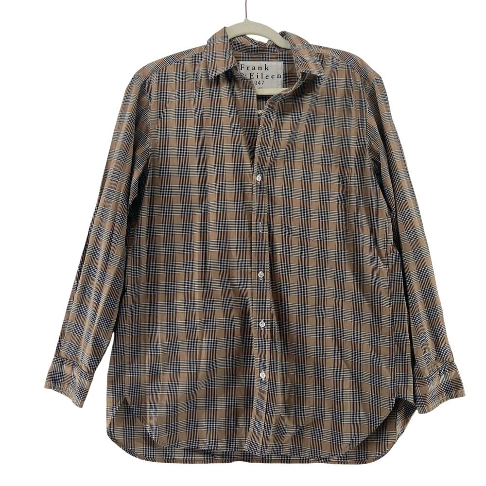 Frank & Eileen Joedy Button Front Shirt Size Small